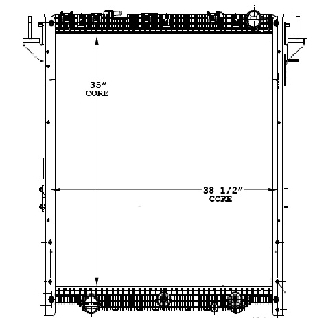 HD Radiator 800128PA