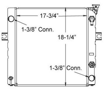 HD Radiator 25-R410003PA